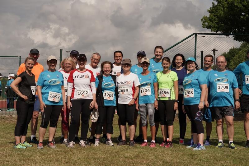 Teilnehmer mit Hendryk des letzten Laufs 10! 2019